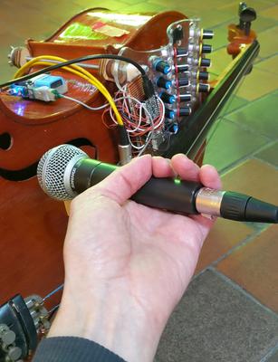 Feedback Cello + Microphone, The Meeting House, University of Sussex